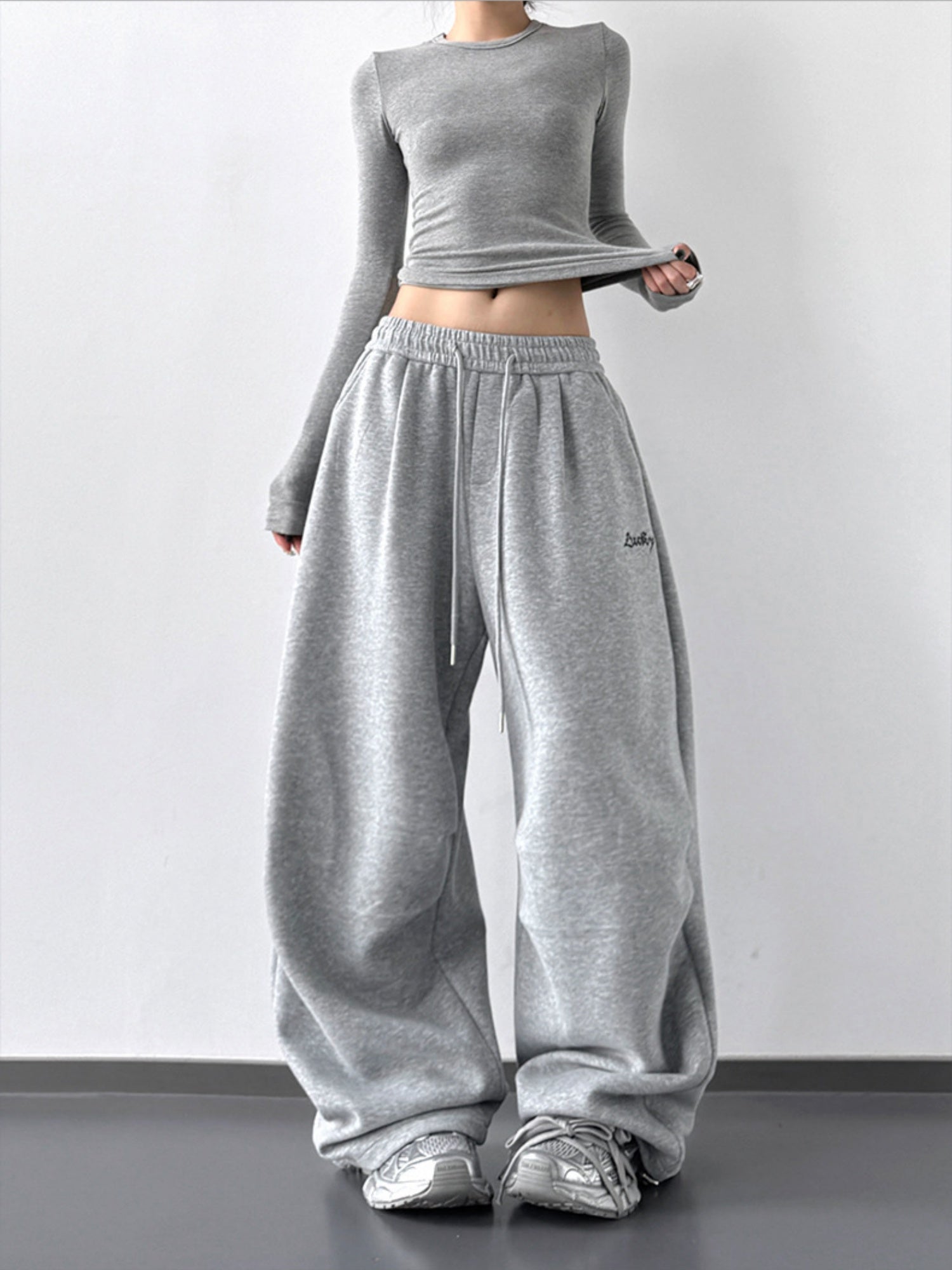 Casual Sweatpants Hip-hop High Street Jazz Pants Flowy Sportswear Pants