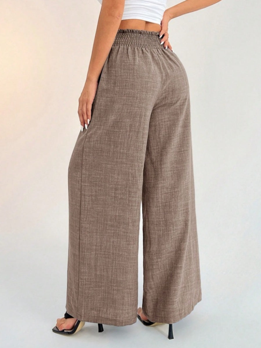 Casual style Straight-leg Pants