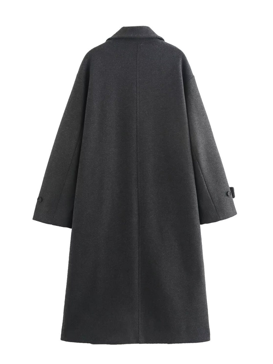 Black Woolen Coat