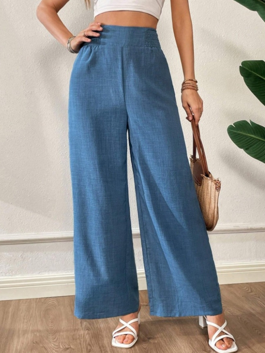 Casual style Straight-leg Pants