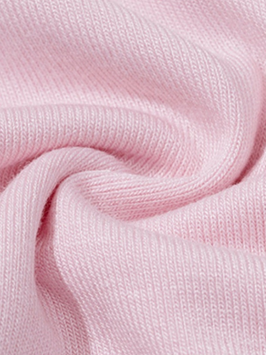 Simplicity Star Leopard Print Long Sleeve T-shirts