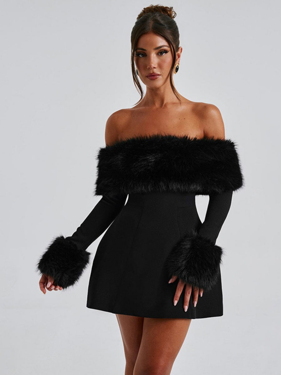 Liber Autumn Women's Backless Mini&Short Dresses