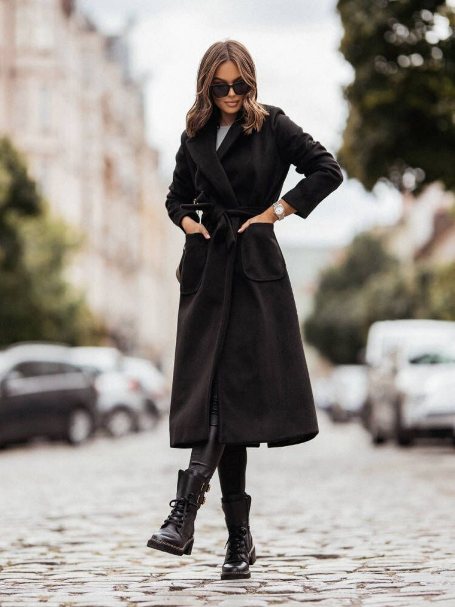Long Woolen Coat